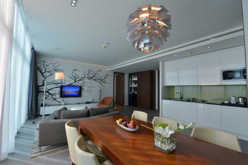 ラミー グランド ホテル アンド スパ マナーマ エクステリア 写真 A typical apartment interior